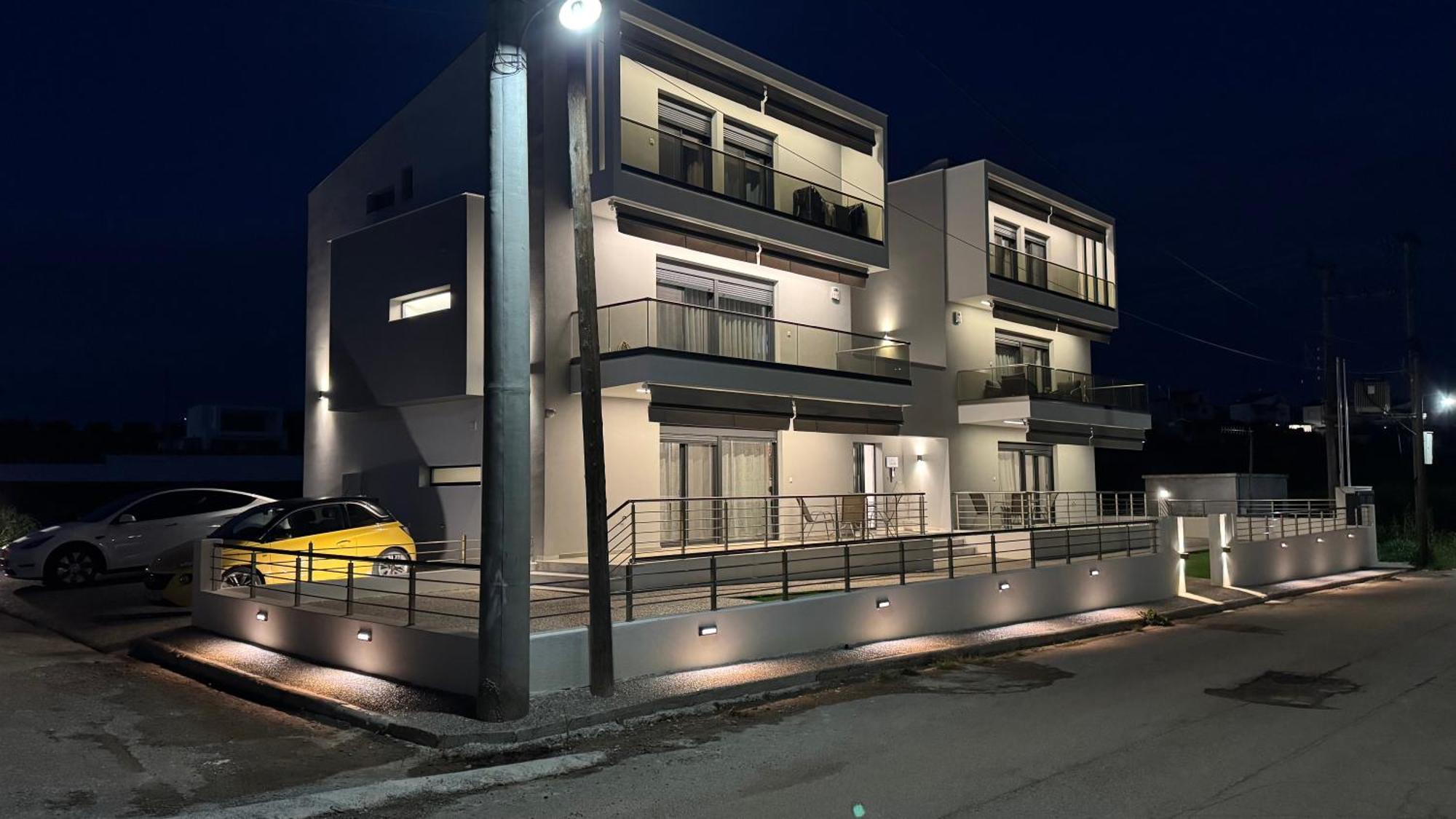 Elinor Apartments Flogita Eksteriør billede