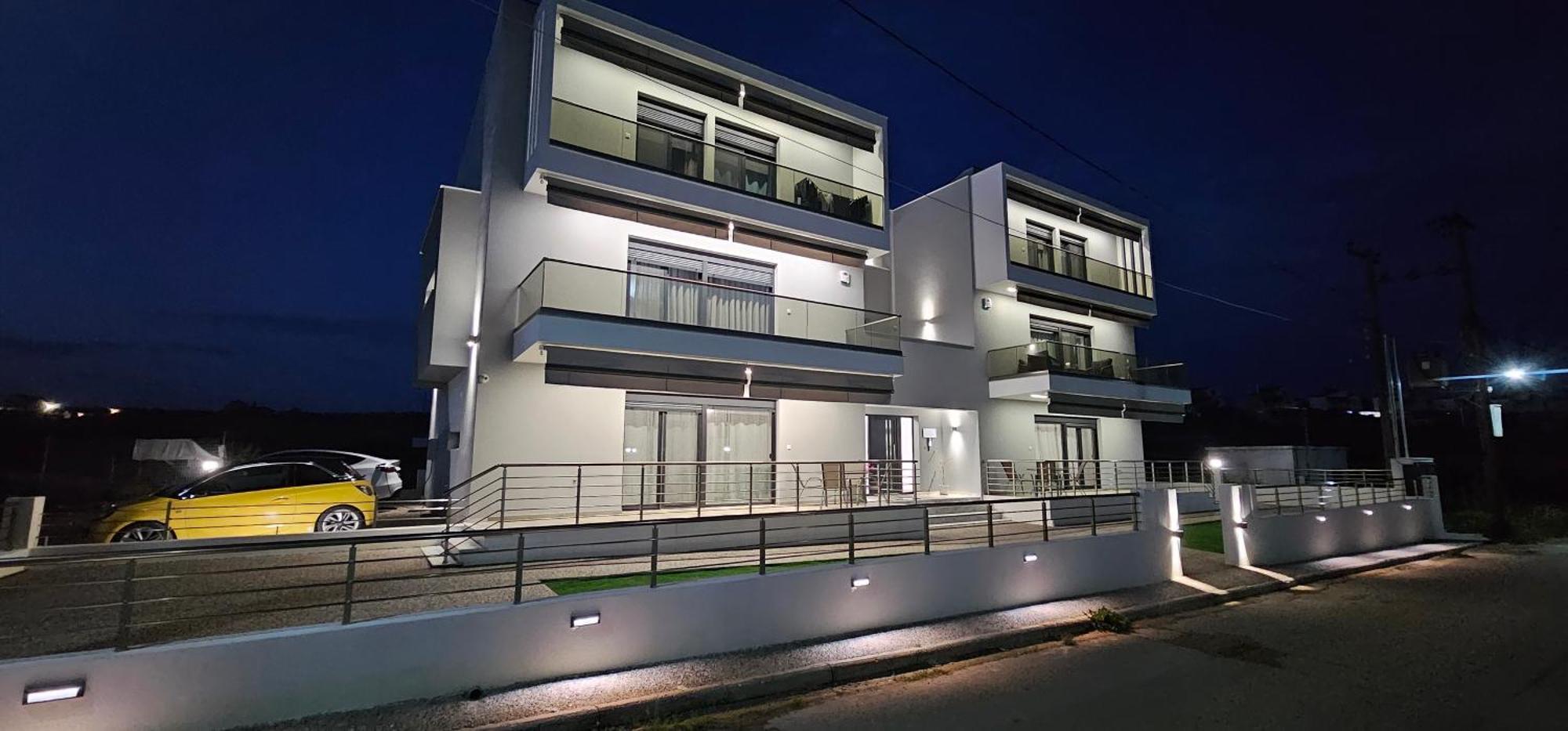 Elinor Apartments Flogita Eksteriør billede